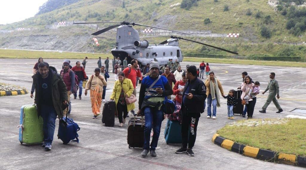Nearly 500 tourists evacuated from Sikkim