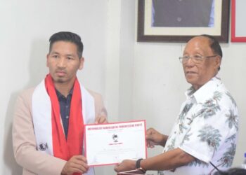 NDPP announces Wangpang Konyak as candidate for by-election to Tapi Assembly seat