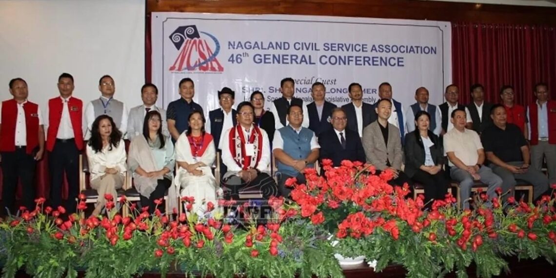 Nagaland Speaker exhorts NCS officers to maintain high standards of excellence in their profession