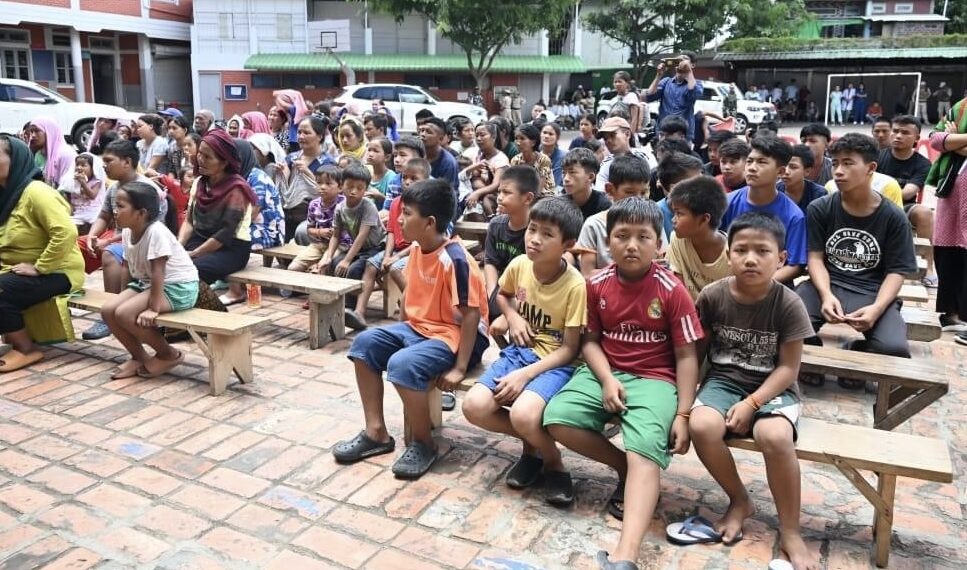 Manipur government develops alternative modes of learning methods to assist displaced students