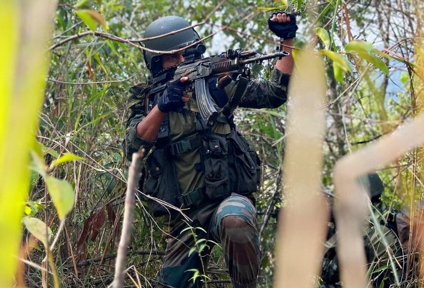 Combing operations launched in Manipur to recover looted weapons and ammunition