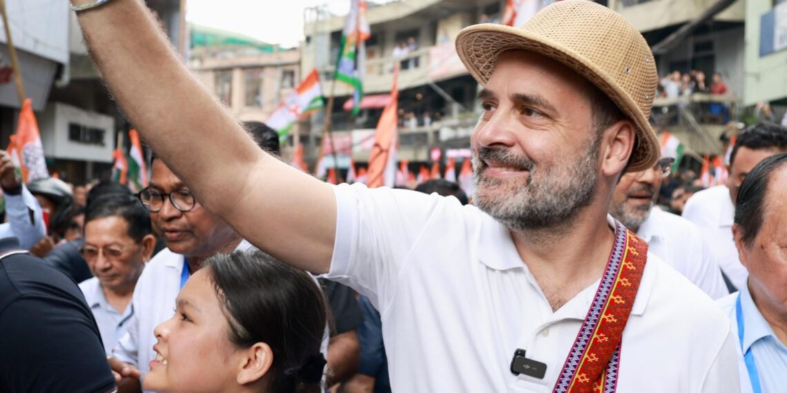 Rahul Gandhi campaigns in Mizoram, slams PM Modi’s interest in Israel-Hamas conflict instead of Manipur
