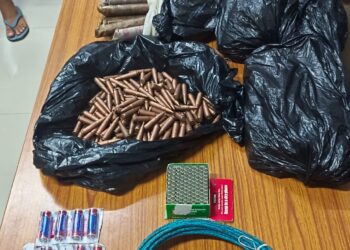 Huge cache of ammunition and explosives seized in Mizoram