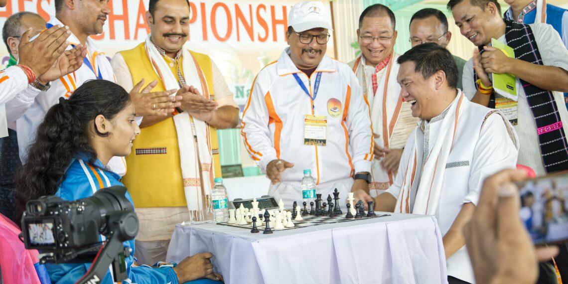Schoolgirl outsmarts Arunachal Pradesh CM in a game of chess