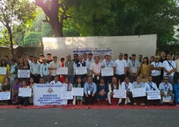 Khasi Authors’ Society protests in Delhi, demands inclusion of language in 8th Schedule of Constitution
