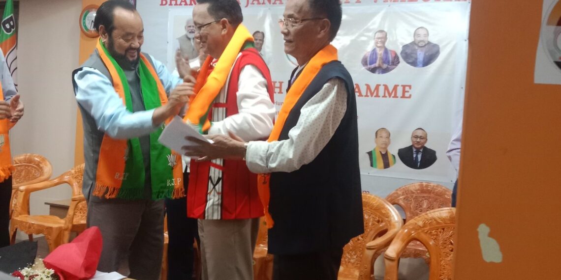 Former MNF legislator joins BJP within one day after resigning as Speaker of Mizoram Assembly