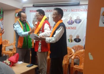 Former MNF legislator joins BJP within one day after resigning as Speaker of Mizoram Assembly