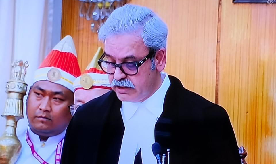 Siddharth Mridul sworn in as Chief Justice of Manipur High Court