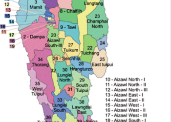 174 candidates file nominations for Mizoram Assembly elections