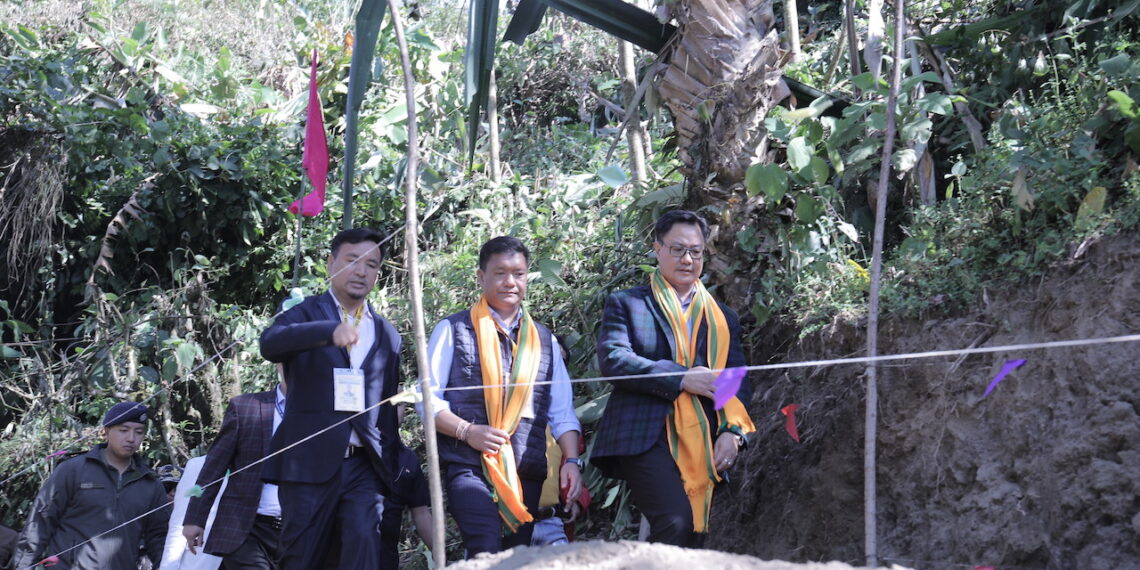 Arunachal Pradesh CM announces road to remote Pipsorang from Tali in Kra Daadi district