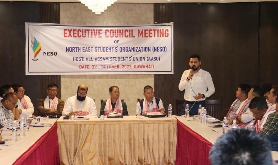 NESO to protest across NE states on Nov 9 against central government’s to end violence in Manipur